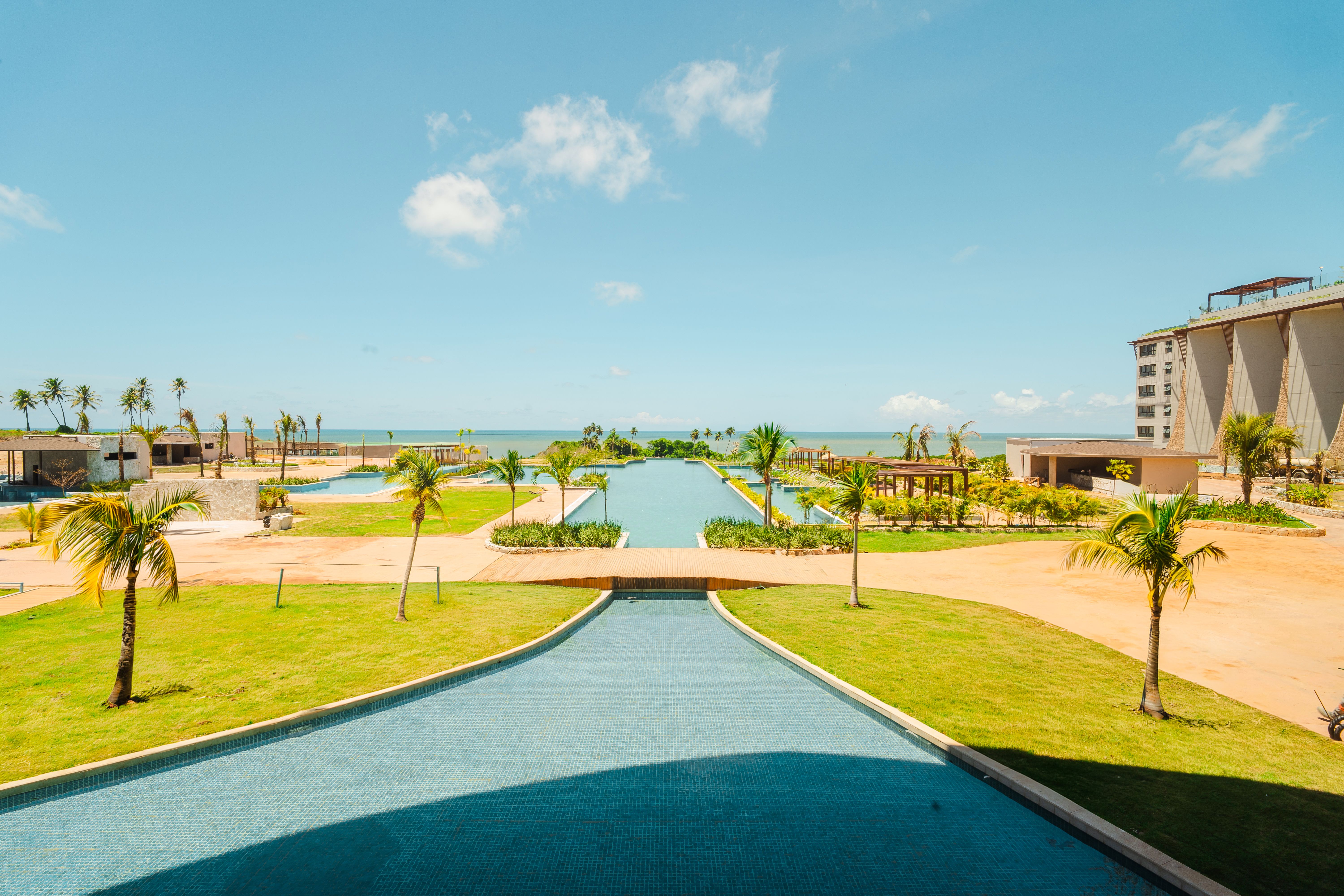 vista piscina